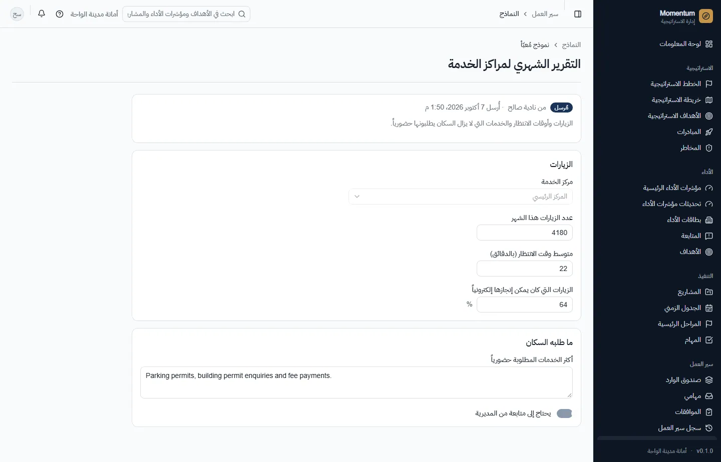 نموذج مُرسل