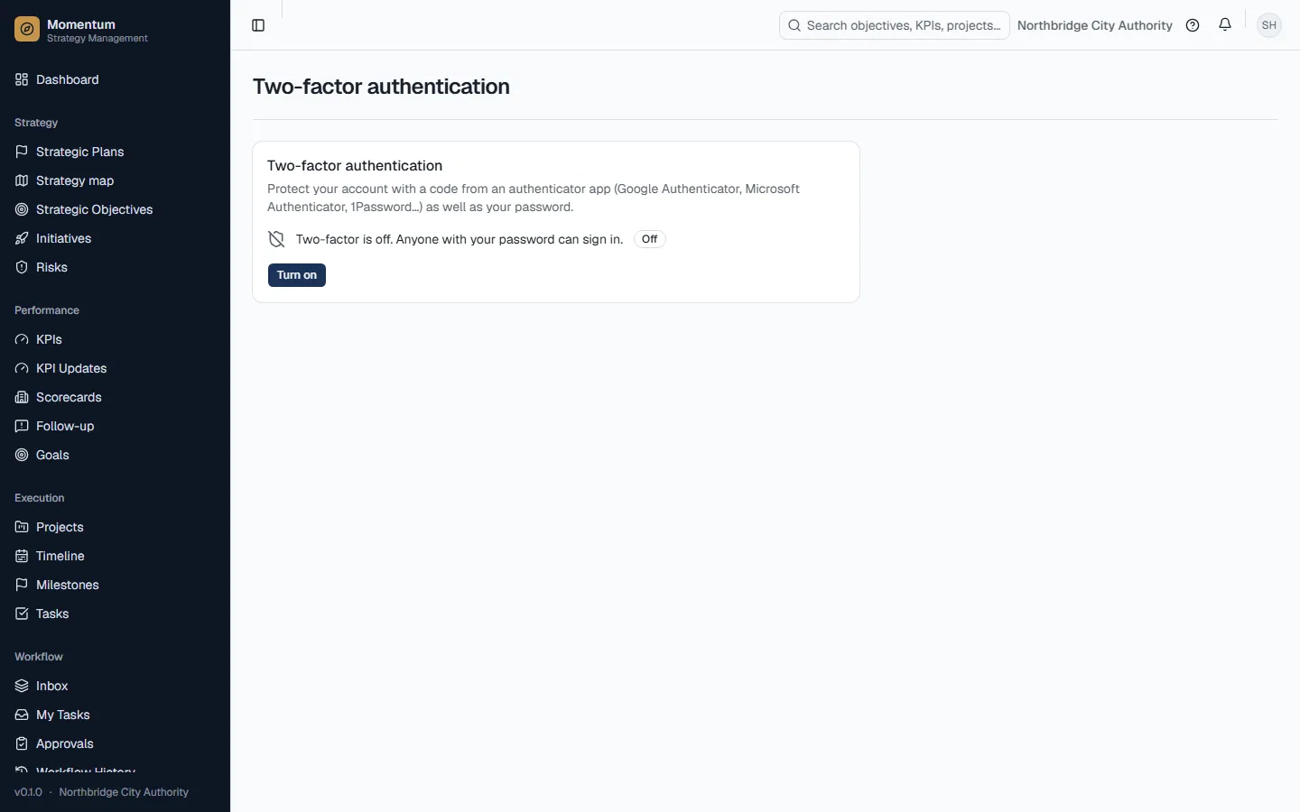 Two-step sign-in